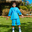 طقم خروج Limited Edition Sky Blue  صيفي أولادي
