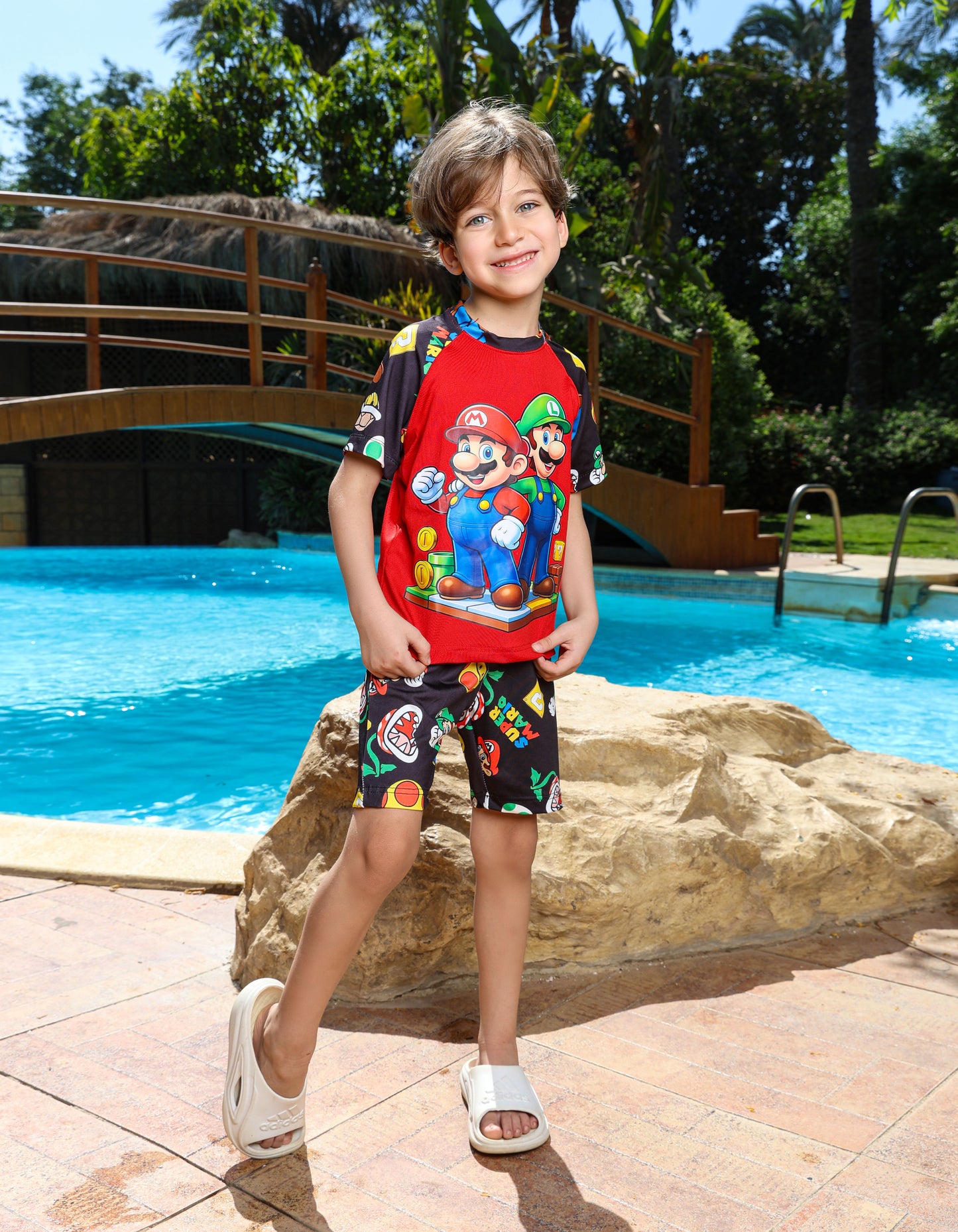 Cotton Hub Fun Quest Summer Swimsuit for Boys
