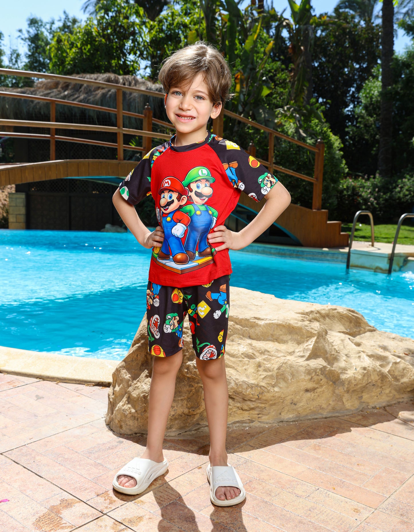 Cotton Hub Fun Quest Summer Swimsuit for Boys