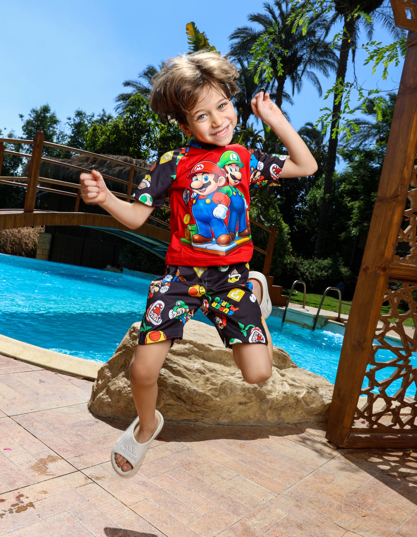 Cotton Hub Fun Quest Summer Swimsuit for Boys