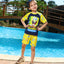 مايوه كوتون هاب Sunny Splash قطعتين أولادي