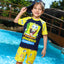 مايوه كوتون هاب Sunny Splash قطعتين أولادي