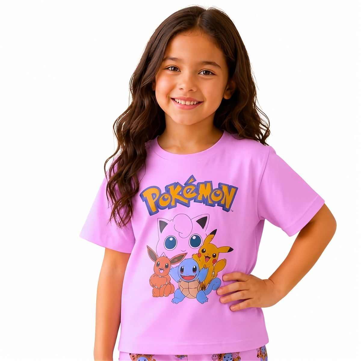 Girls' Pikachu Summer Pajamas