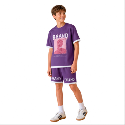 Brand Shadow Boys' Summer Outfit Set