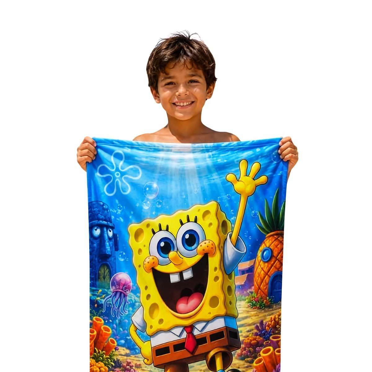 بشكير SpongeBob Beach أولادي