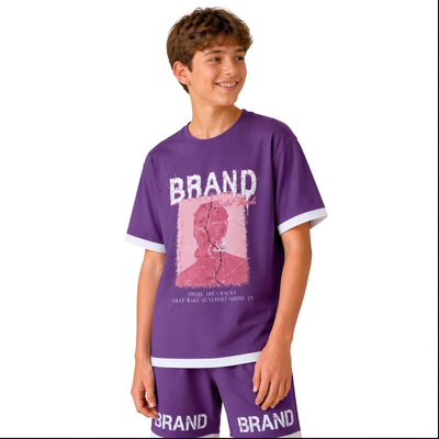 Brand Shadow Boys' Summer Outfit Set