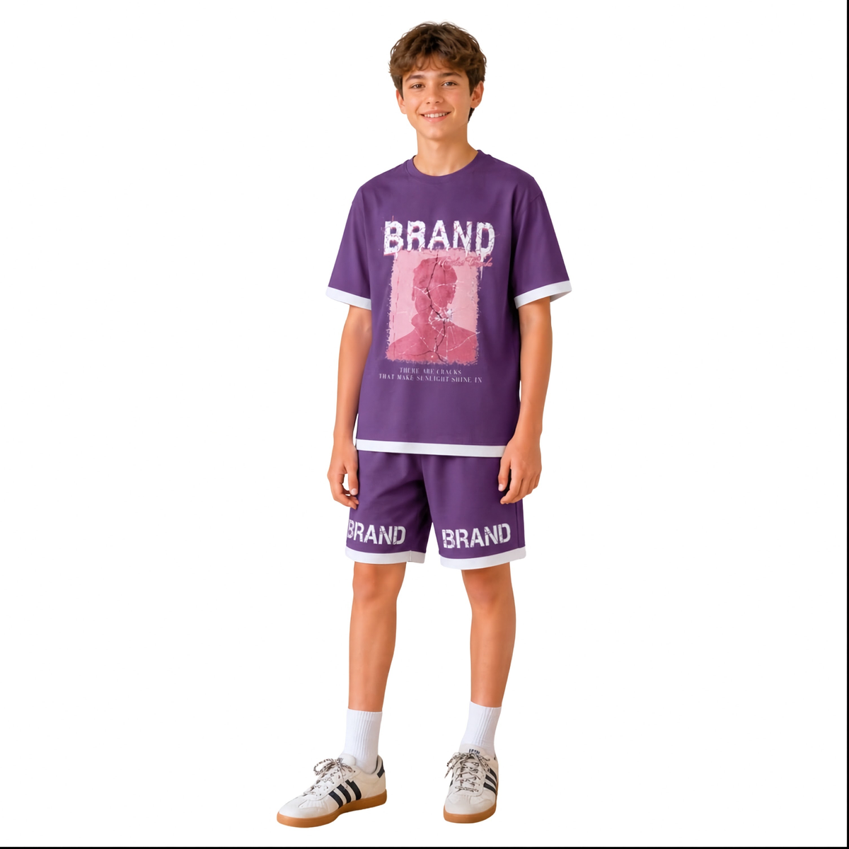 Brand Shadow Boys' Summer Outfit Set