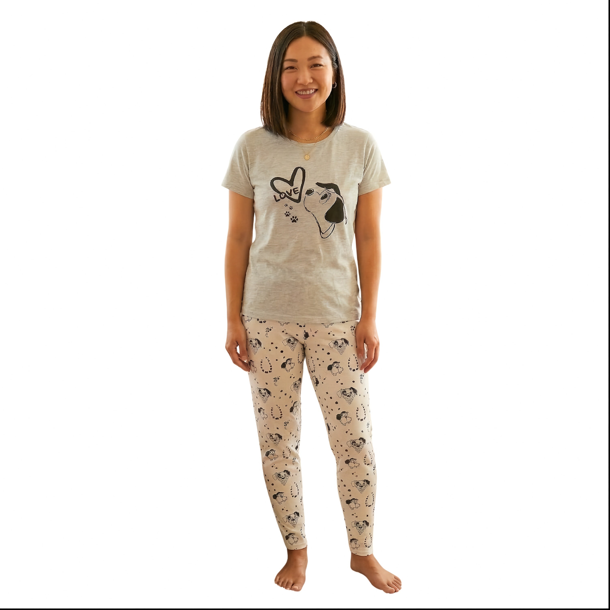 Women's Puppy Love Summer Pajamas