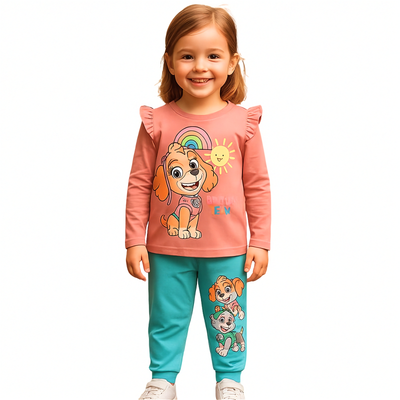 Girls' pawsome autumn pajamas